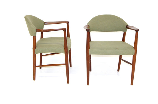 Poltroncine n.223 Kurt Olsen design danese vintage anni 50 [sw21122] misure L.88 H.80/45 P.77