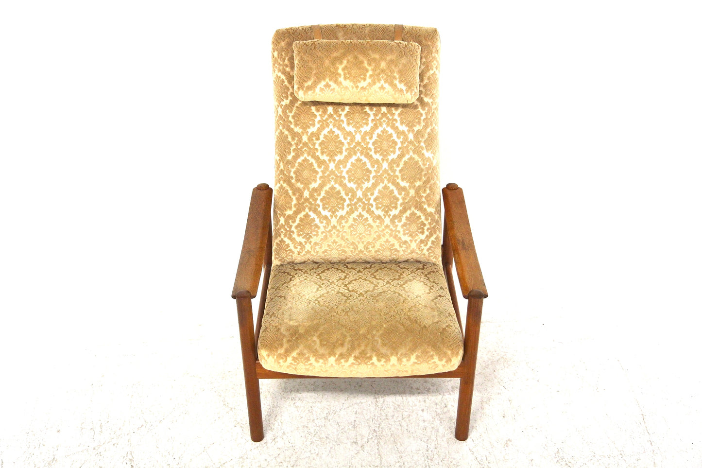 Poltrona design norvegese vintage anni 50 [sw21941] misure L.68 H.92/48 P.91