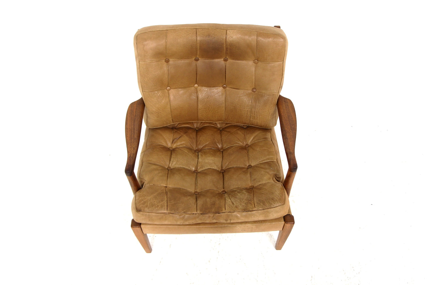 Poltrona "Löven" Arne Norell design svedese vintage anni 50 [sw22196]