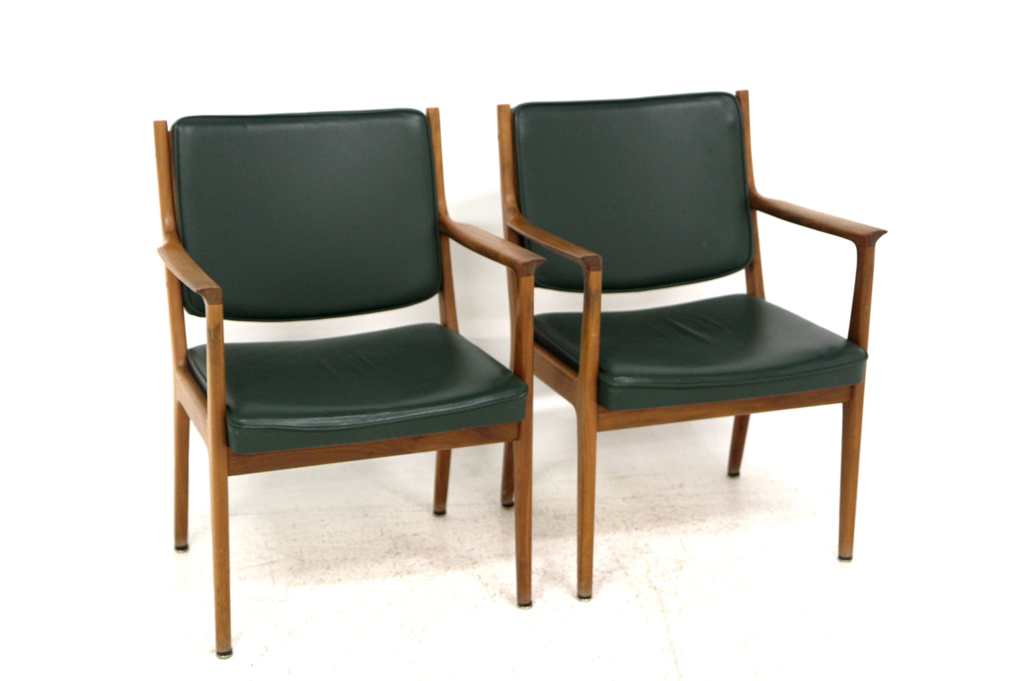 Poltroncine Kark-Erik Ekselius per JOC design svedese vintage anni 50 [sw22326] misure L.63 H.84/44 P.62