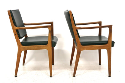 Poltroncine Kark-Erik Ekselius per JOC design svedese vintage anni 50 [sw22326] misure L.63 H.84/44 P.62