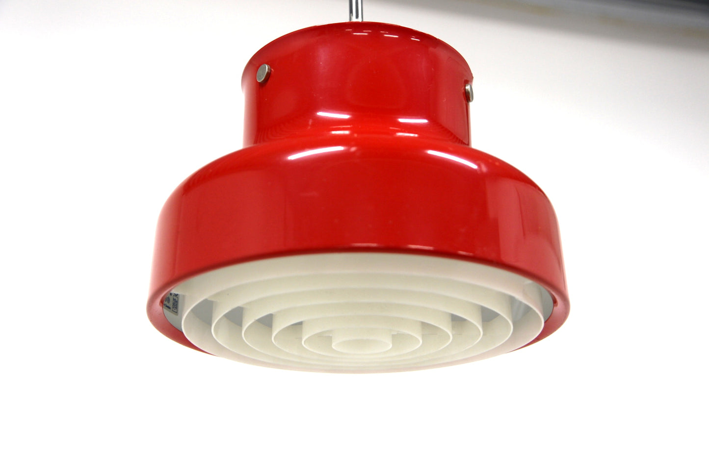 Lampada a sospensione "Bumling" Anders Pehrsson design svedese vintage anni 60 [sw22329] misure L.25 H.26