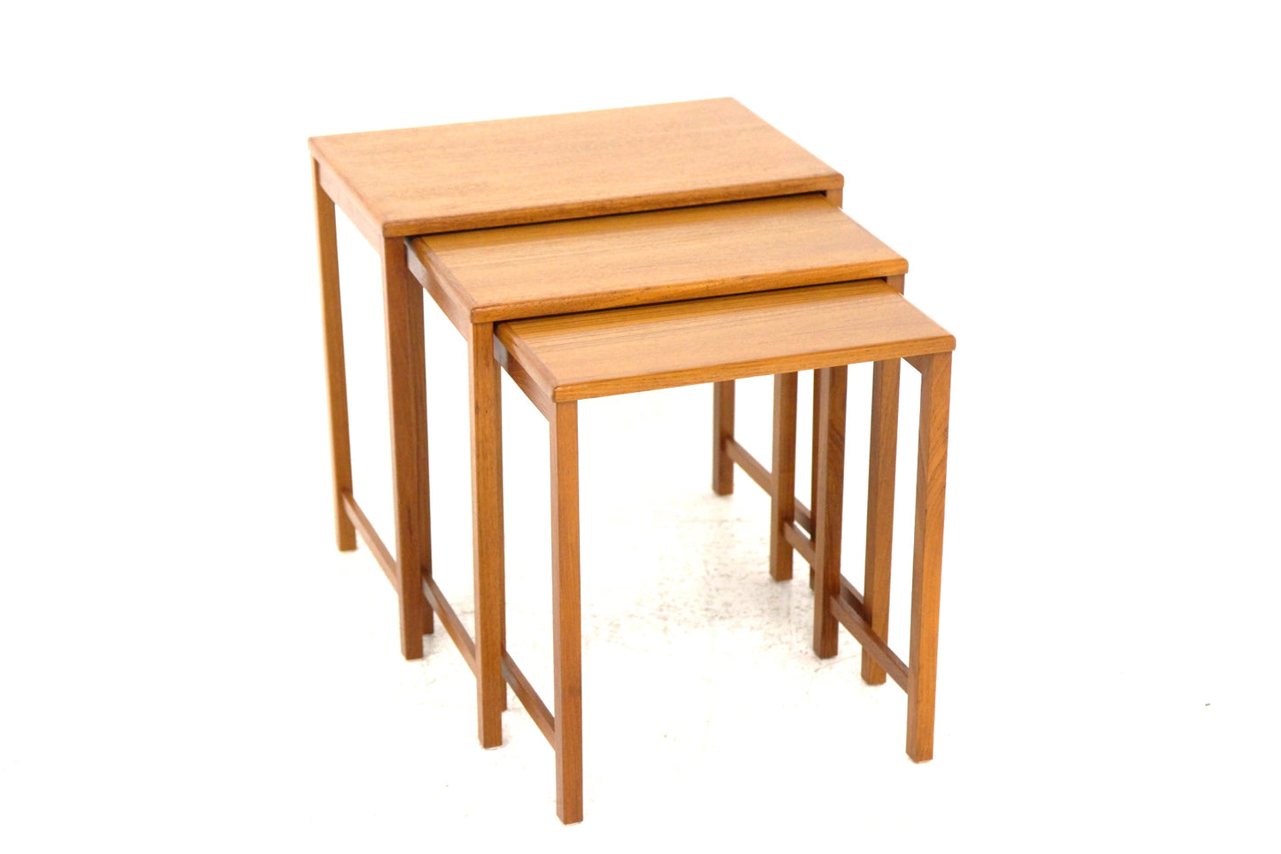 Tavolini tris design danese vintage anni 50 [sw22465]