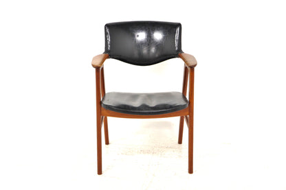 Poltroncina Erik Kirkegaard design danese vintage anni 50 [sw22590] misure L.60 H.82/42 P.51