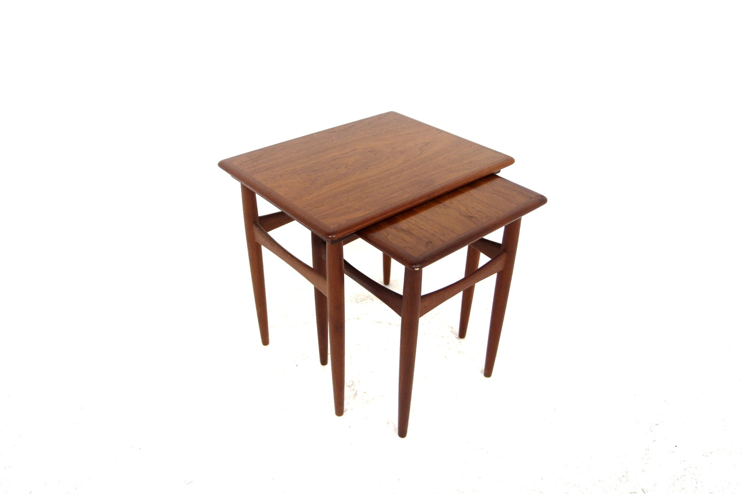Tavolini coppia design danese vintage anni 50 [sw22939]