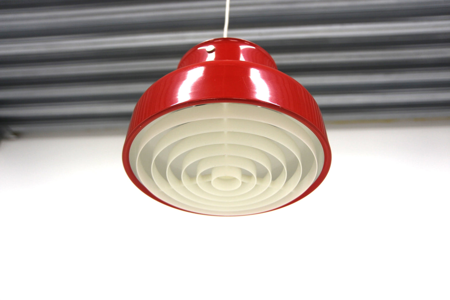 Lampada a sospensione "Bumling" Anders Pehrsson design svedese vintage anni 60 [sw22962]