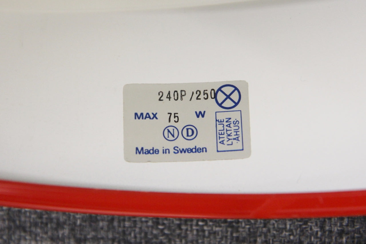 Lampada a sospensione "Bumling" Anders Pehrsson design svedese vintage anni 60 [sw22962]