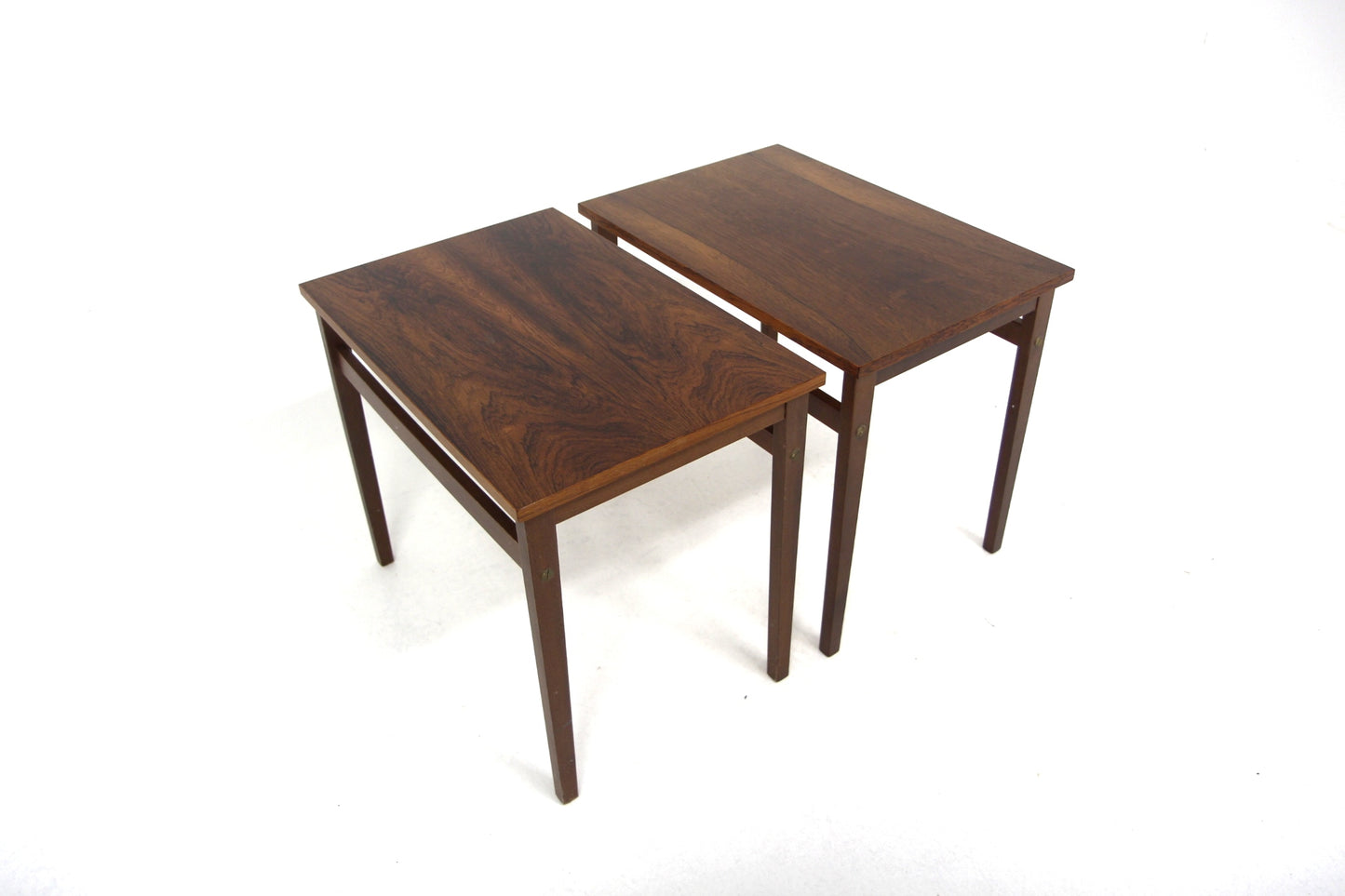 Tavolini coppia design svedese vintage anni 50 [sw23177]