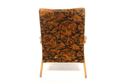 Poltrona design svedese vintage anni 50 [sw23393] misure L.65 H.84/40 P.71