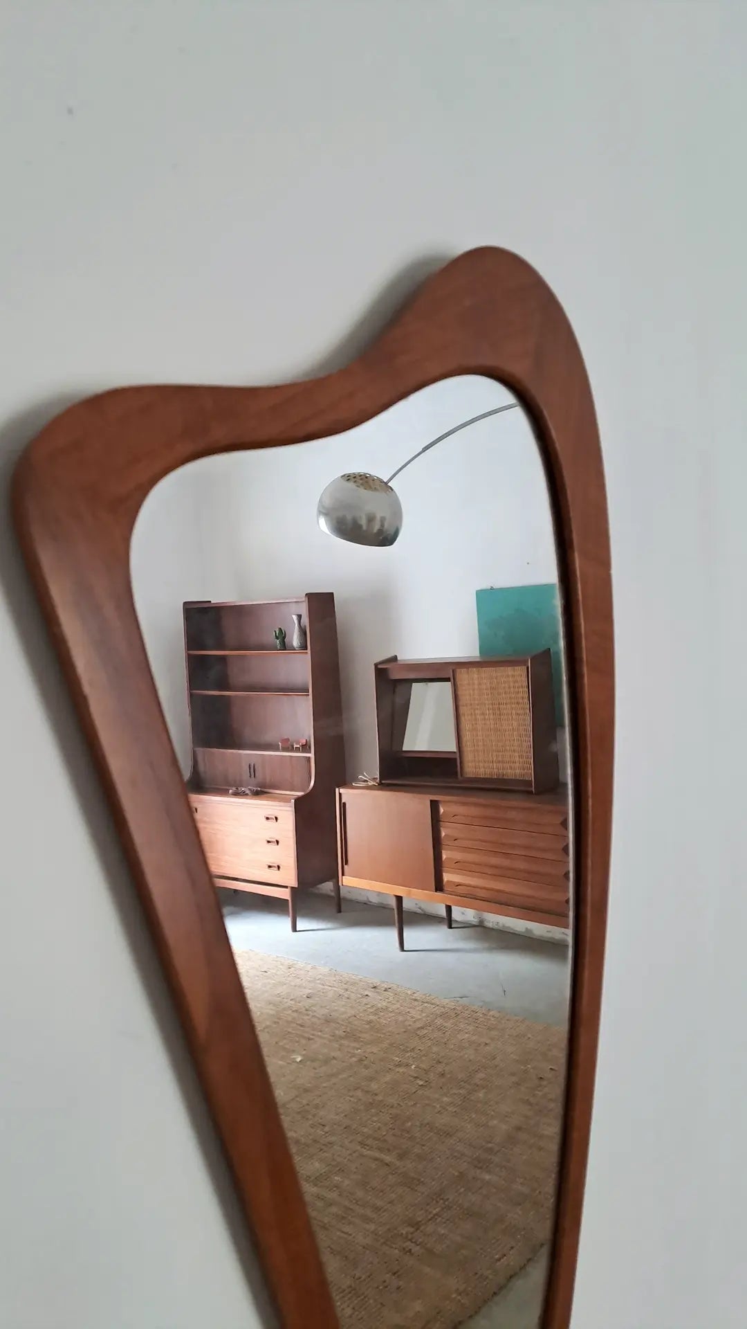 Specchio vintage design danese originale anni 50 [71atk-3]