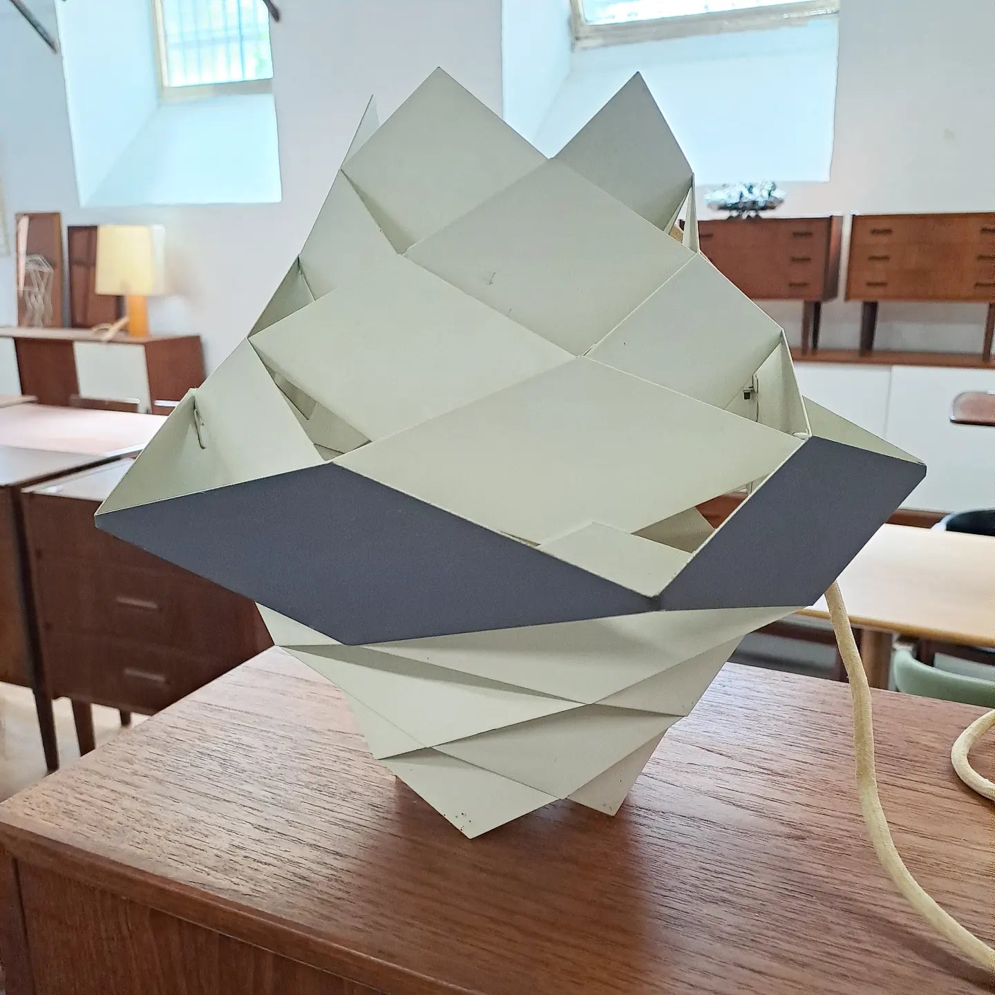 Lampadario a sospensione "Symphony" Preben Dahl design danese originale anni 60 [symphony]