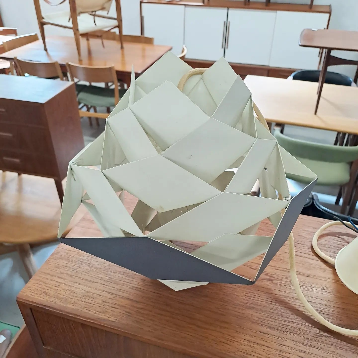 Lampadario a sospensione "Symphony" Preben Dahl design danese originale anni 60 [symphony]