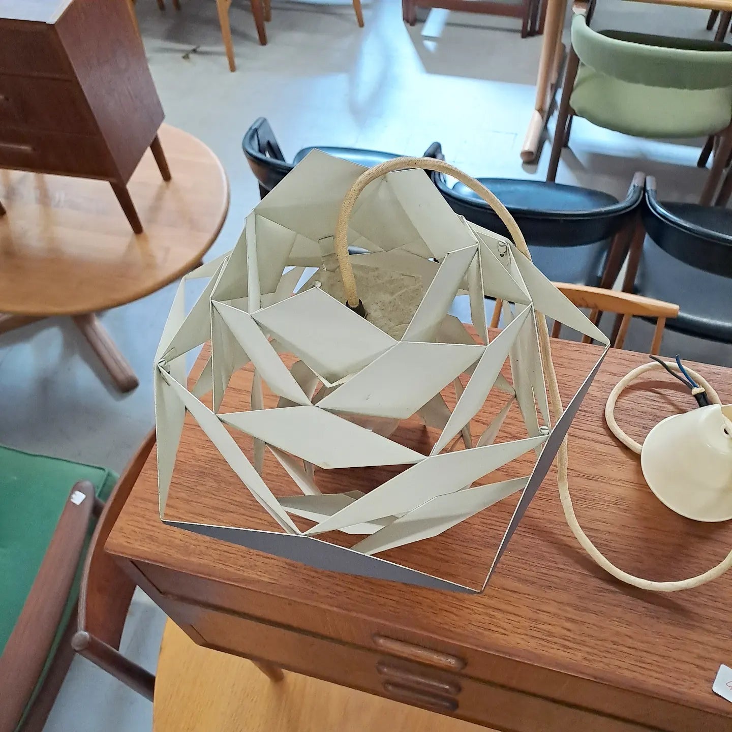 Lampadario a sospensione "Symphony" Preben Dahl design danese originale anni 60 [symphony]