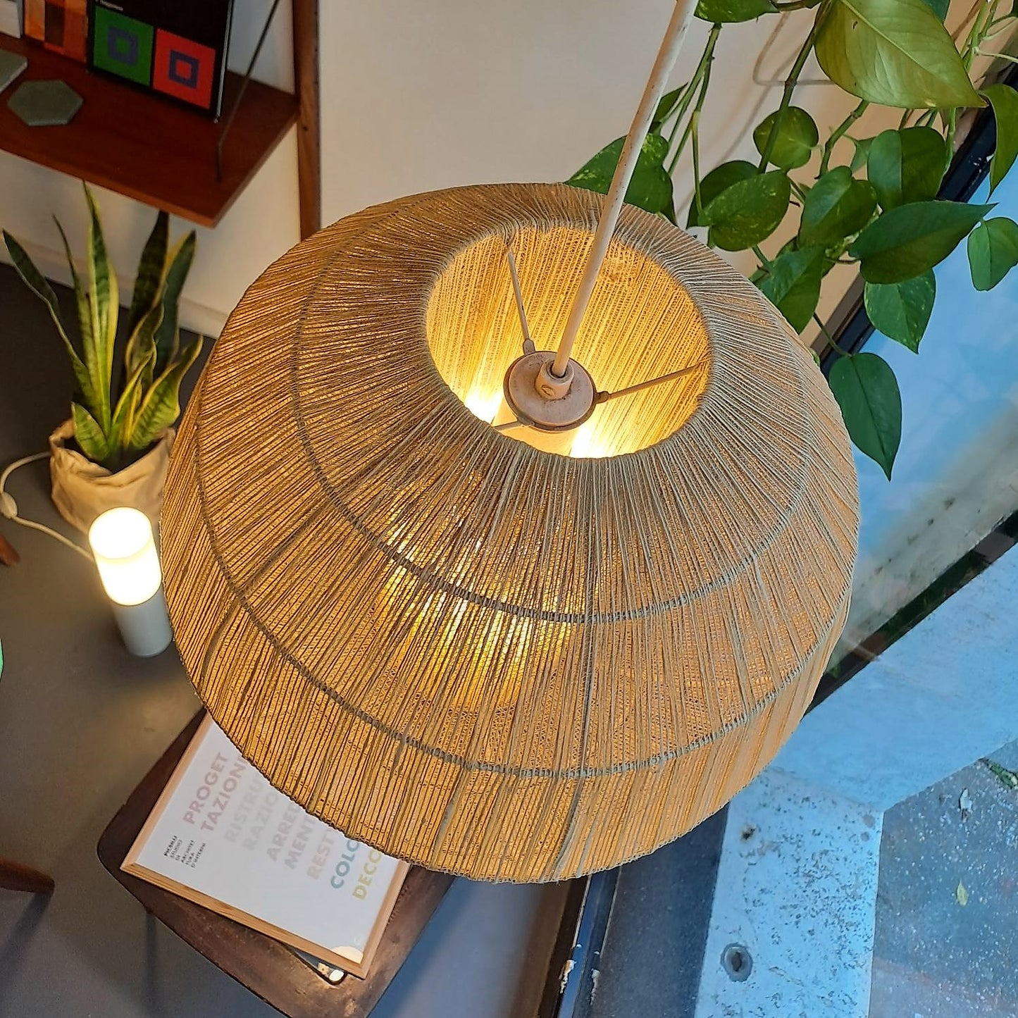 Lampadario a sospensione design danese vintage anni 50 [63rt-lamp3]
