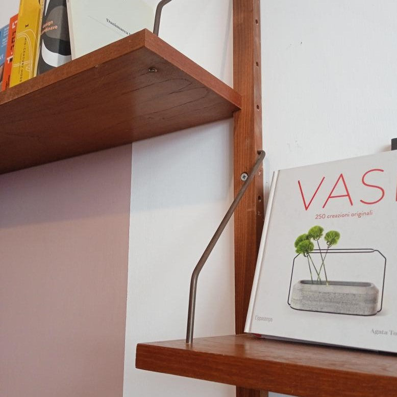Libreria design danese vintage anni 50 [62ste-studio]