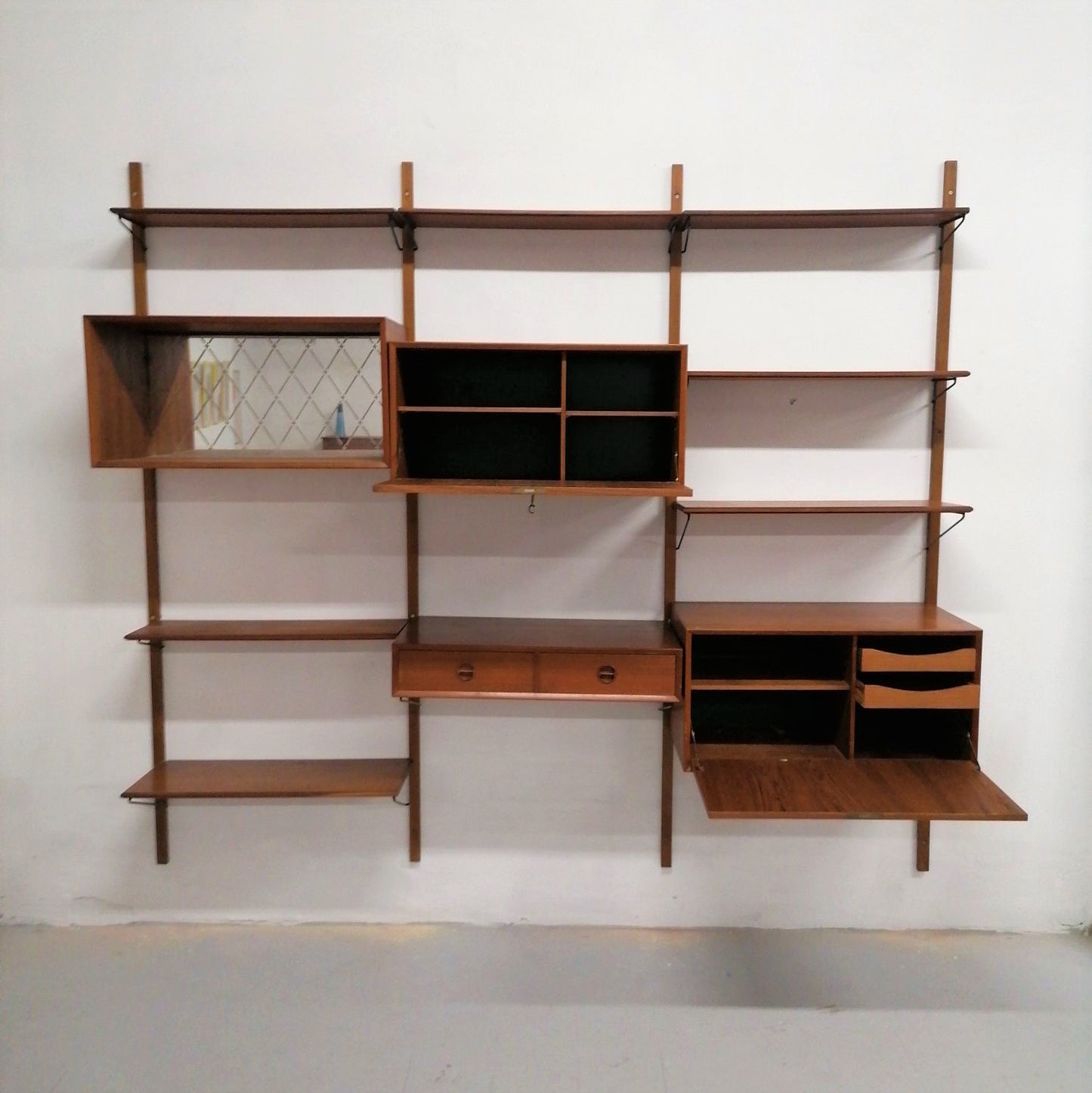Libreria Poul Cadoviuos design danese vintage anni 50 [61j38521cado]