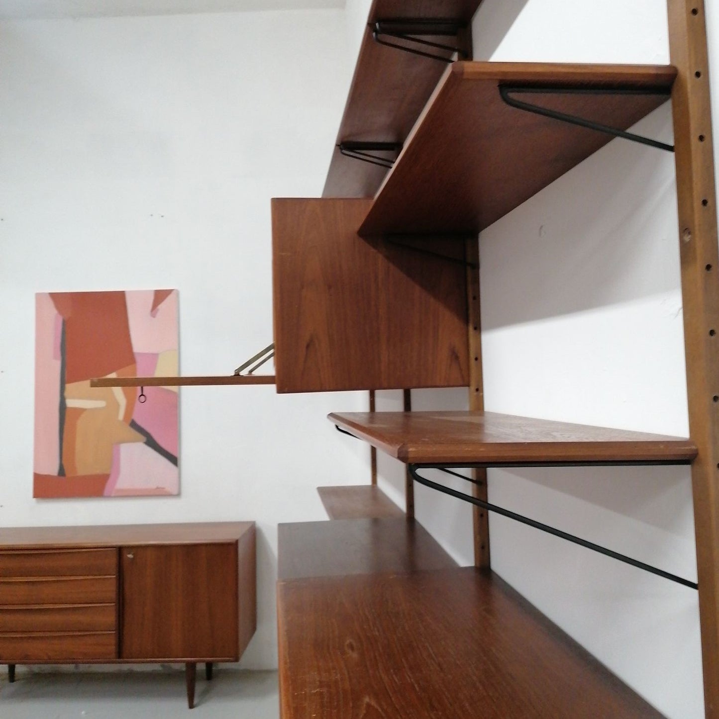 Libreria Poul Cadoviuos design danese vintage anni 50 [61j38521cado]