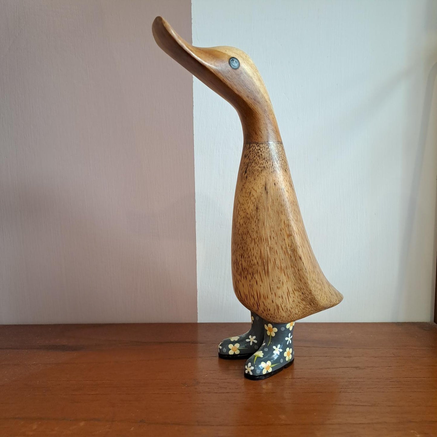 Papera a fiori stivale grigio [fiorigrigi1]