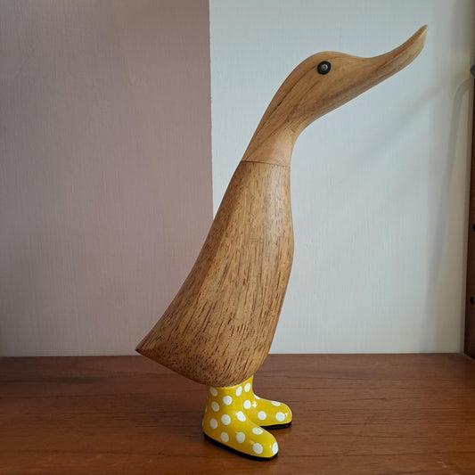 Papera a pois stivale giallo [poisgialli2]