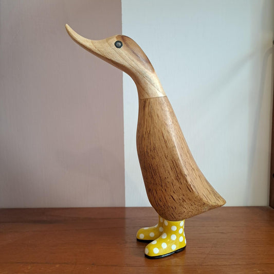 Papera a pois stivale giallo [poisgialli2]