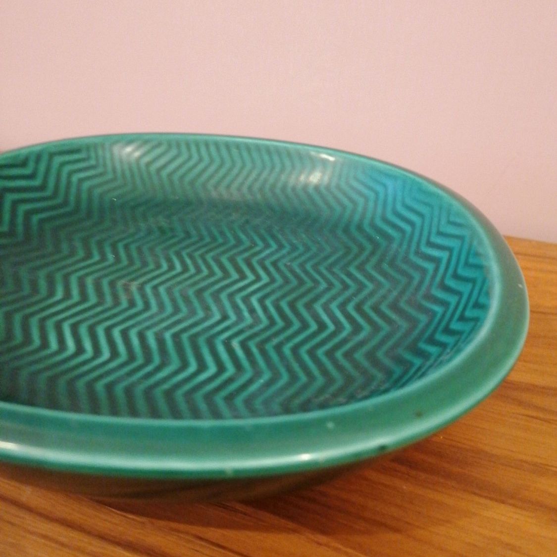 Piatto Marselis per Aluminia design danese vintage anni 60 [ak-7442]