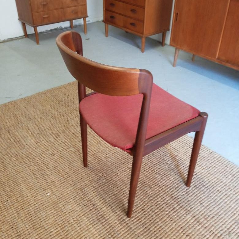 Sedia design danese originale vintage anni 50 [59st-curva]