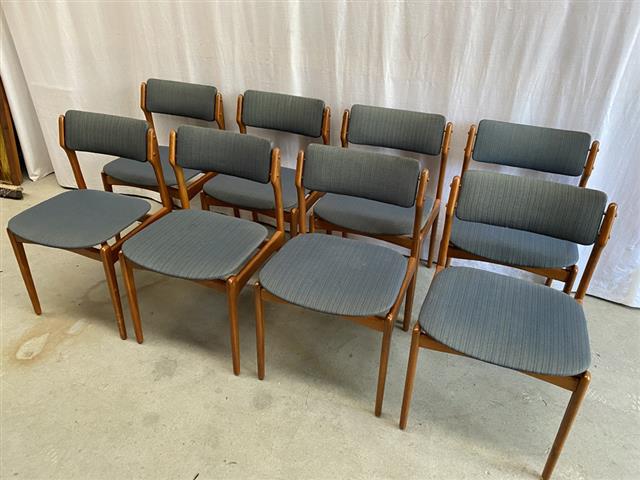 Sedie Erik Buck vintage design danese anni 50 [j38169]