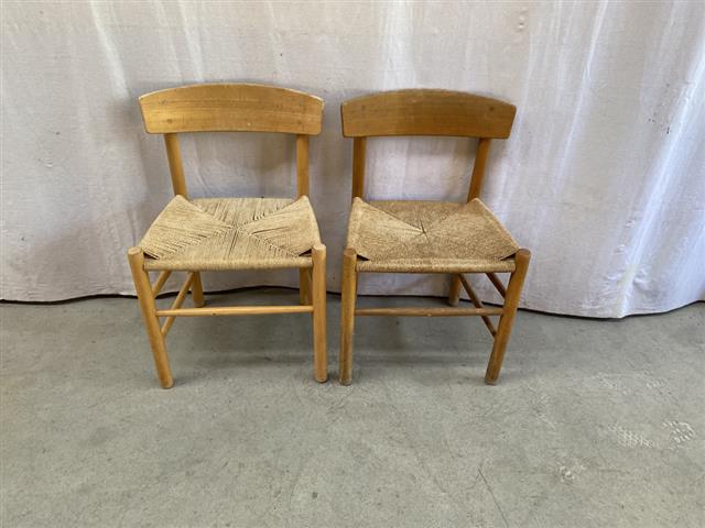 Sedie Borge Mogensen vintage design danese anni 50 [j39854]
