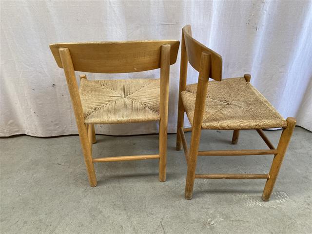 Sedie Borge Mogensen vintage design danese anni 50 [j39854]