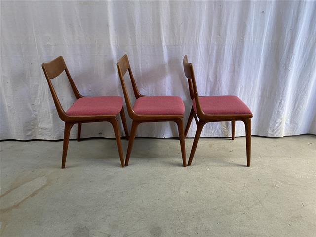 Sedie Alfred Christensen Boomerang vintage design danese anni 50 [j40212]