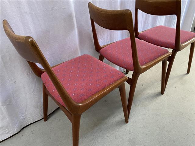 Sedie Alfred Christensen Boomerang vintage design danese anni 50 [j40212]