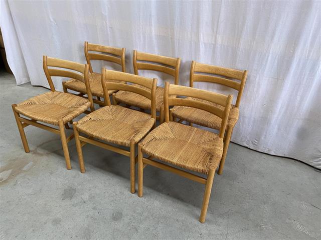 Sedie Borge Mogensen vintage design danese anni 50 [j40848]
