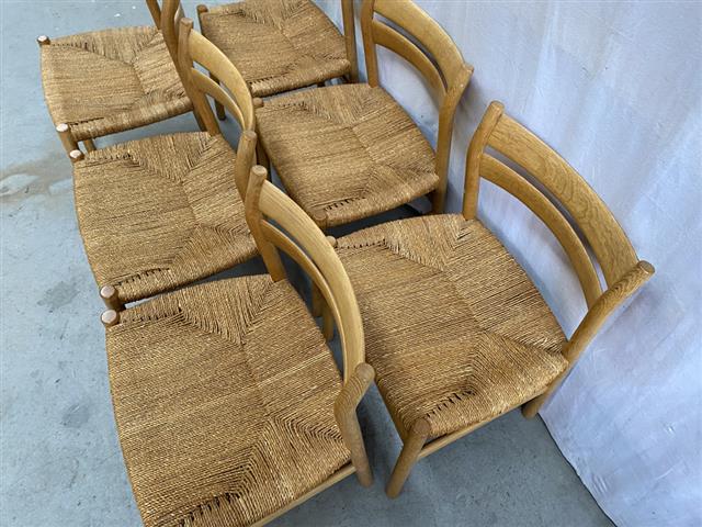 Sedie Borge Mogensen vintage design danese anni 50 [j40848]