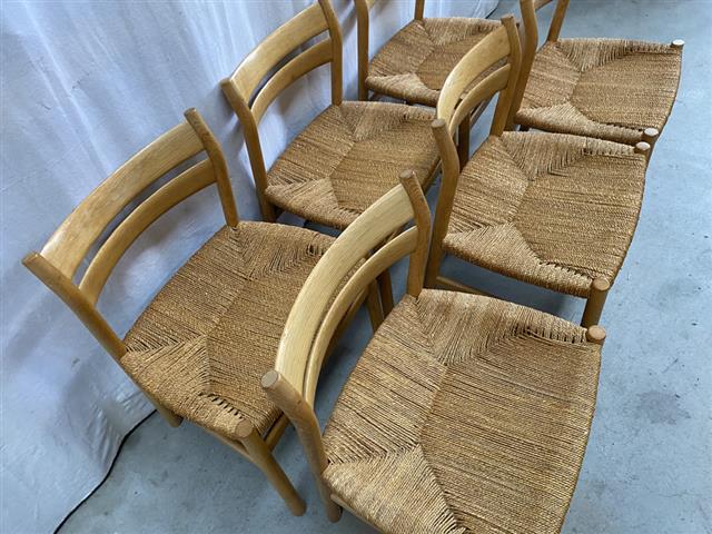 Sedie Borge Mogensen vintage design danese anni 50 [j40848]