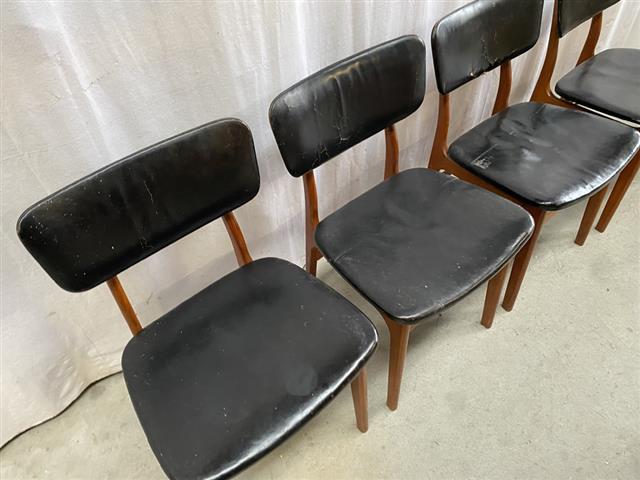 Sedie Gustav Bertelsen vintage design danese anni 50 [j40850]