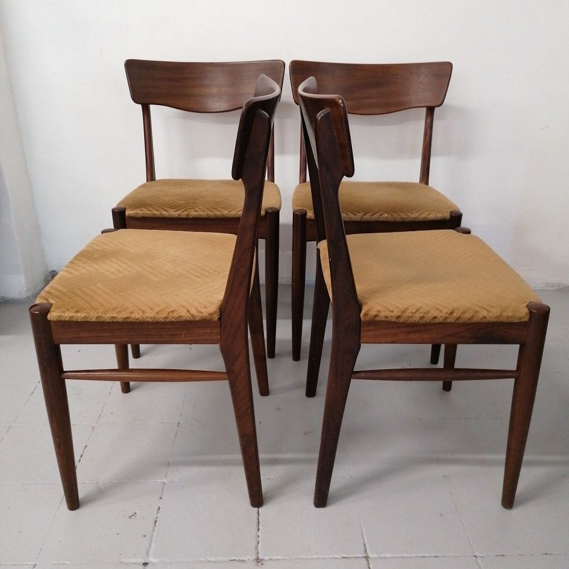 Sedie design danese originale vintage anni 50 [cv-norv]