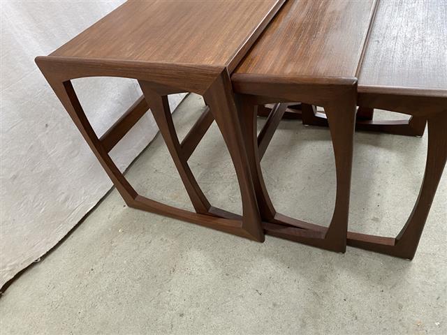 Tavolini tris design danese vintage anni 50 [j40886]