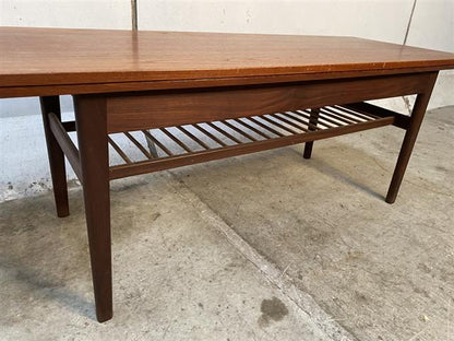 Tavolo trasformabile vintage design danese anni 50 [j38776] misure H.54/72 L.145 P.55+2x17
