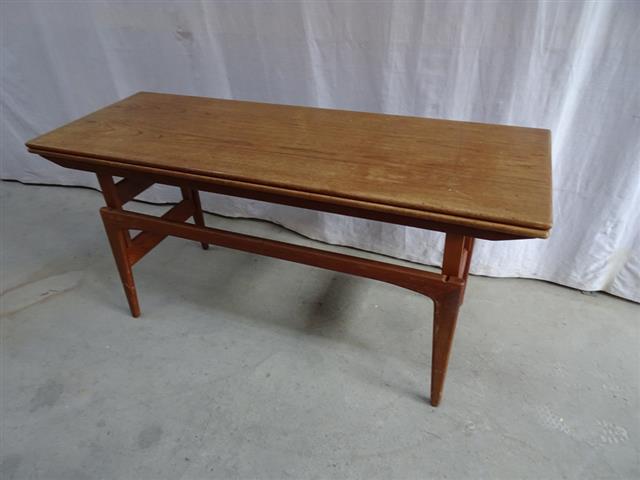 Tavolo trasformabile vintage design danese anni 50 [j37905]