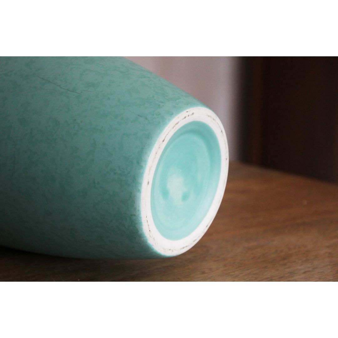 Vaso design scandinavo vintage anni 60 [verdeacqua]