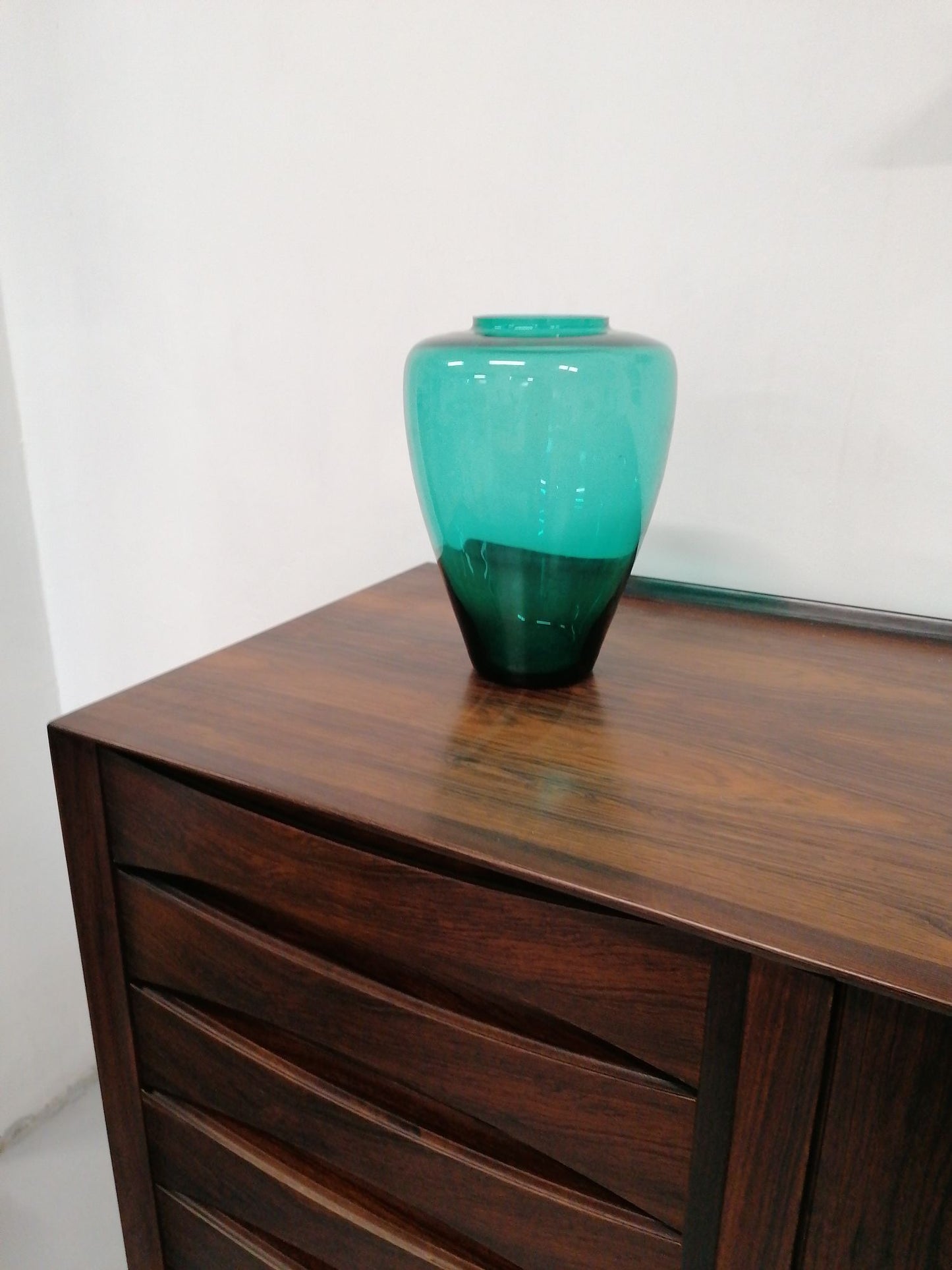 Vaso vintage design anni 60 [verde10]